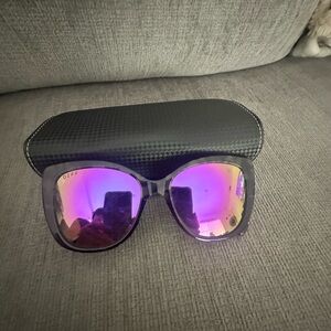 Diff Eyewear Purple Sunglasses